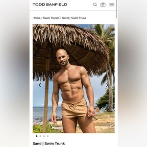 Todd Sanfield Swim Trunk - BRAND NEW